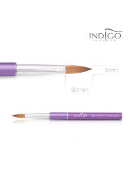 Indigo Acrylic Brush No 8