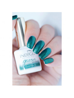 Emerald Glitter Gel Polish