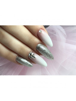 Silver Cha Cha Glitter Gel...