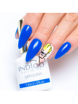 Neon Blue Gel Polish